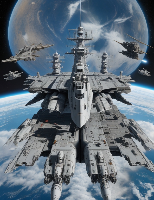 Another fleet, near an Exoplanet's orbit