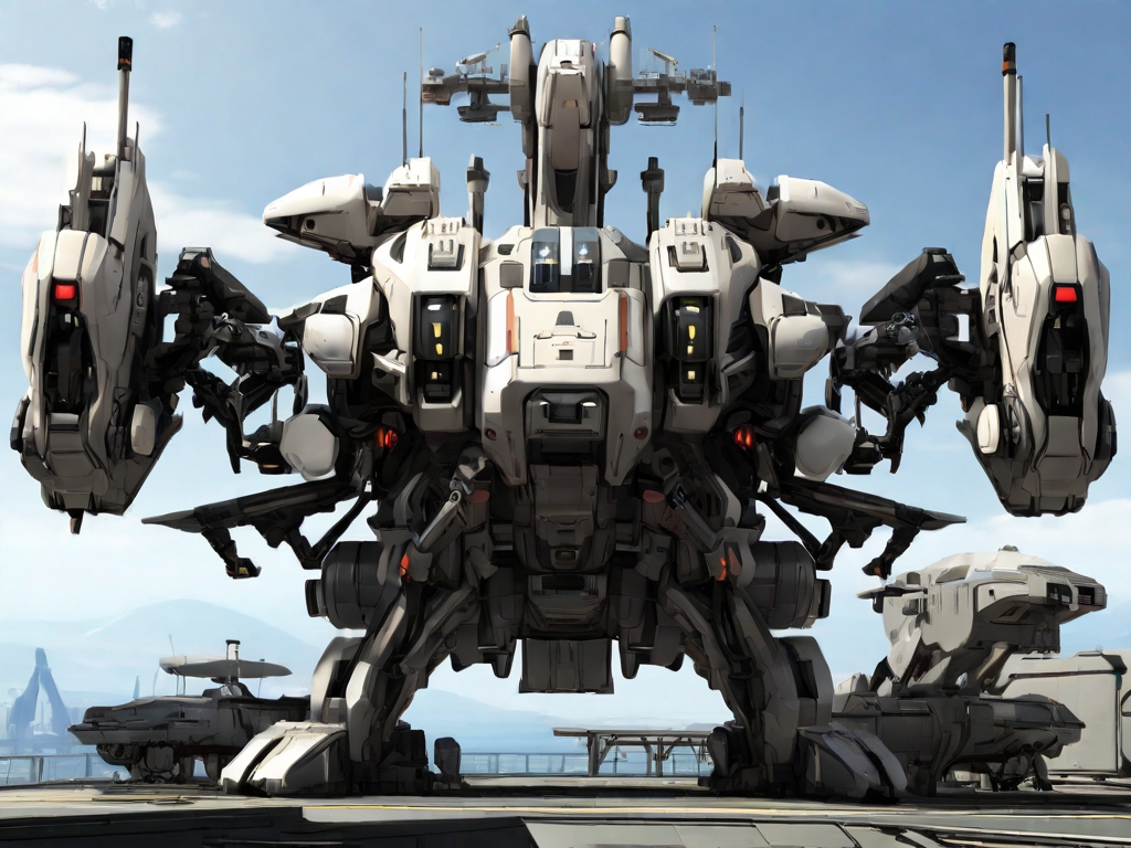 3D rendition of the Heavy Mobile Robotic Production Facility